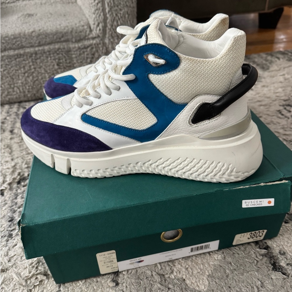 Buscemi mixed media chunky sneaker